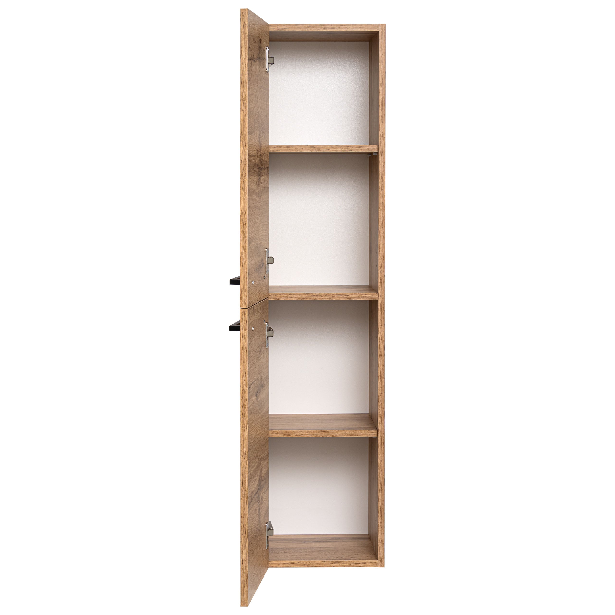 Słupek łazienkowy szafka łazienkowa regał do łazienki dąb wotan loft 30 cm - 2