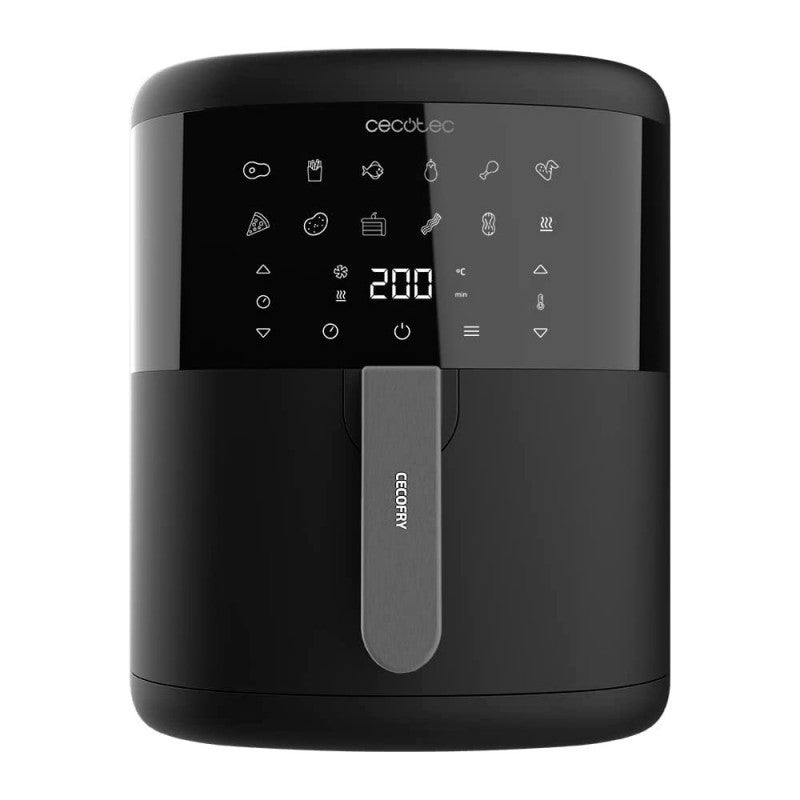 Cecotec Negro Freidora De Aire Sin Aceitec Cecofry Bombastik 6000 1700W 6L 1 Unidad - Imagen 6