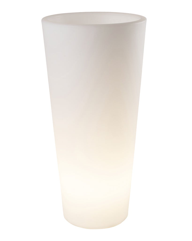 Classique Pot lumineuse Blanc Chaleureux - XL - Lampe extérieur et intérieur avec prise - 8 seasons design - 2
