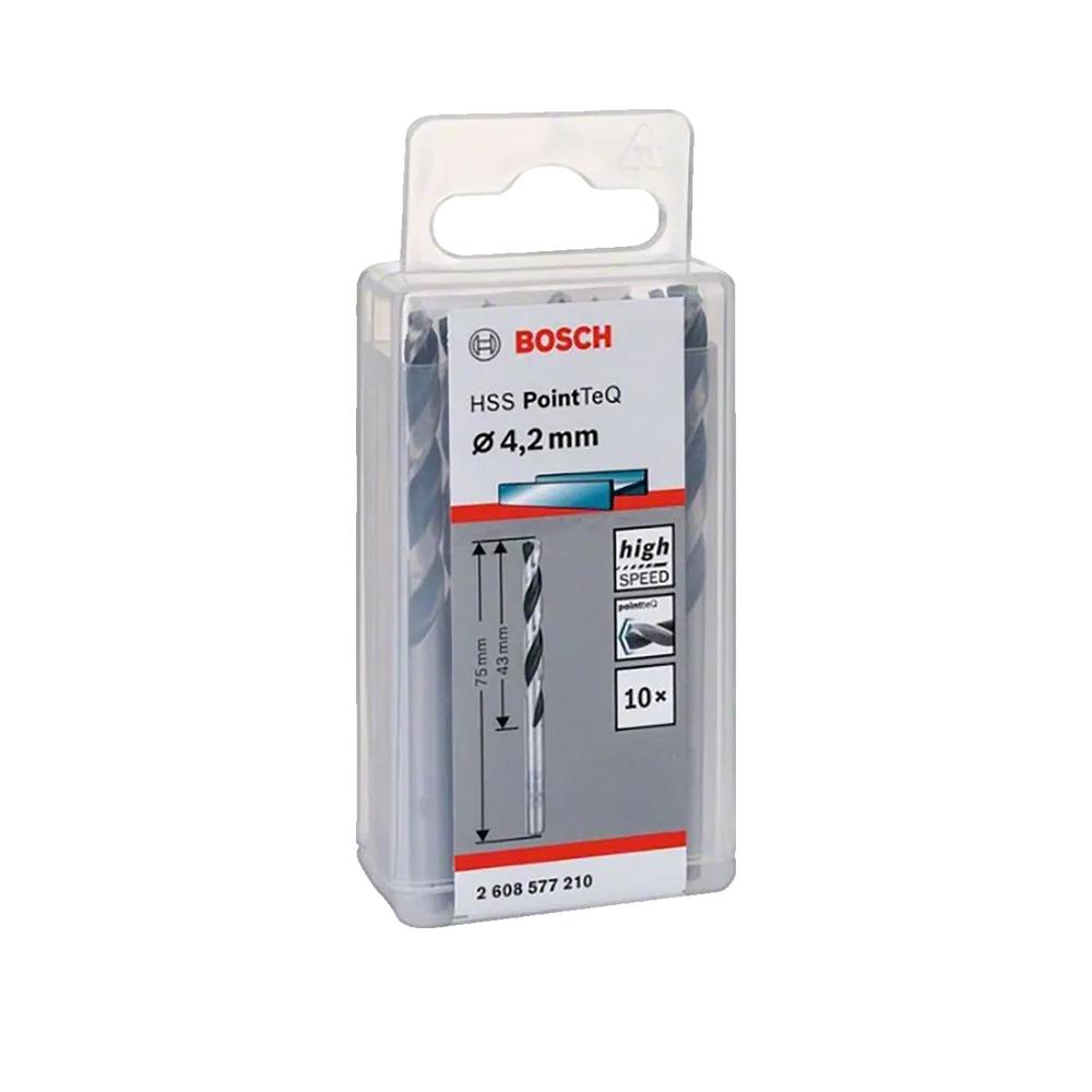 Wiertło Bosch PointTeQ HSS Srebrny Automatyczne centrurowanie Wysoka prędkość wiercenia