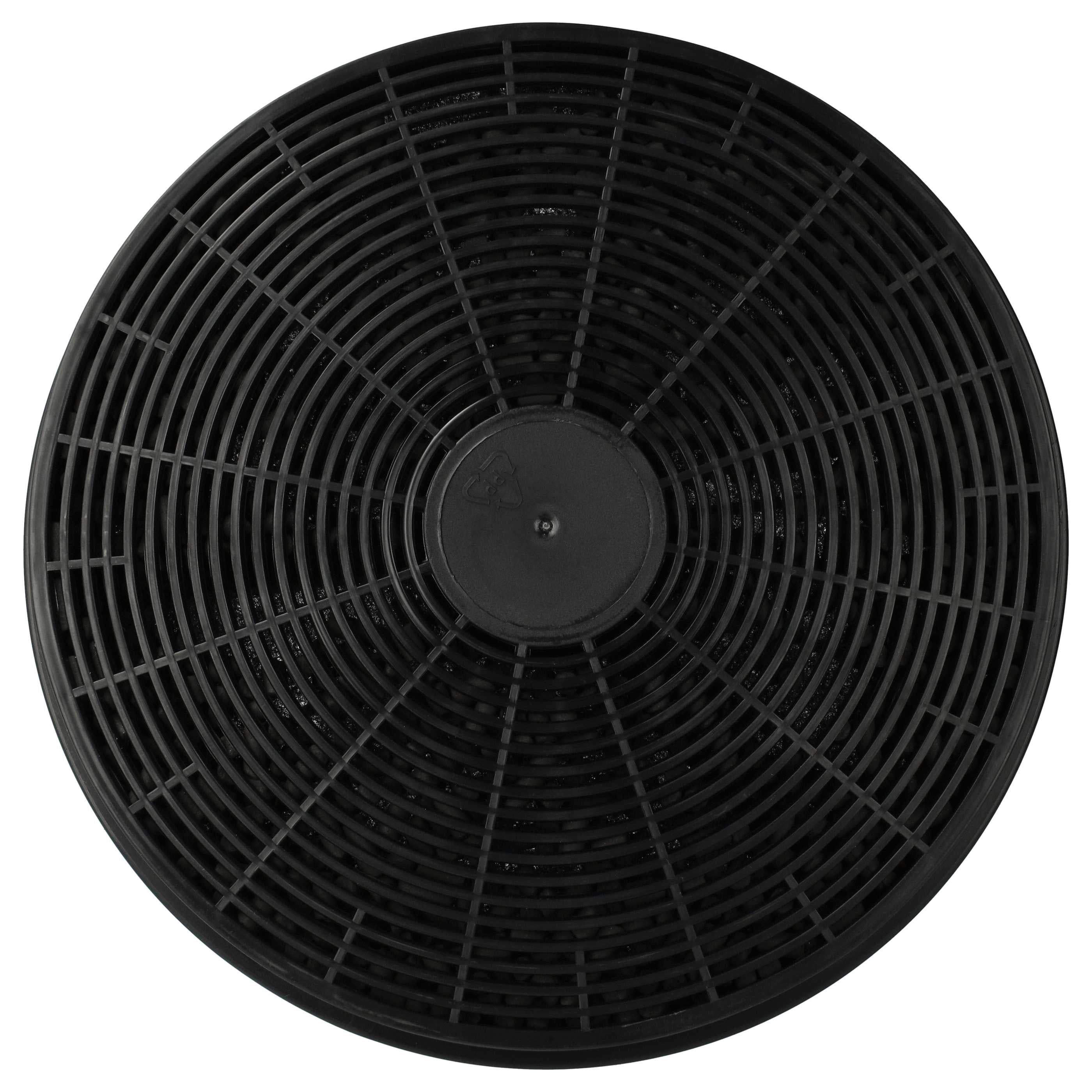 Filtro A Carboni Attivi Vhbw Per Cappa Bomann DU671G E DU661G | Ricambio Rotondo Ø 17,5 Cm | Neutralizza Odori Di Cucina | Facile Installazione