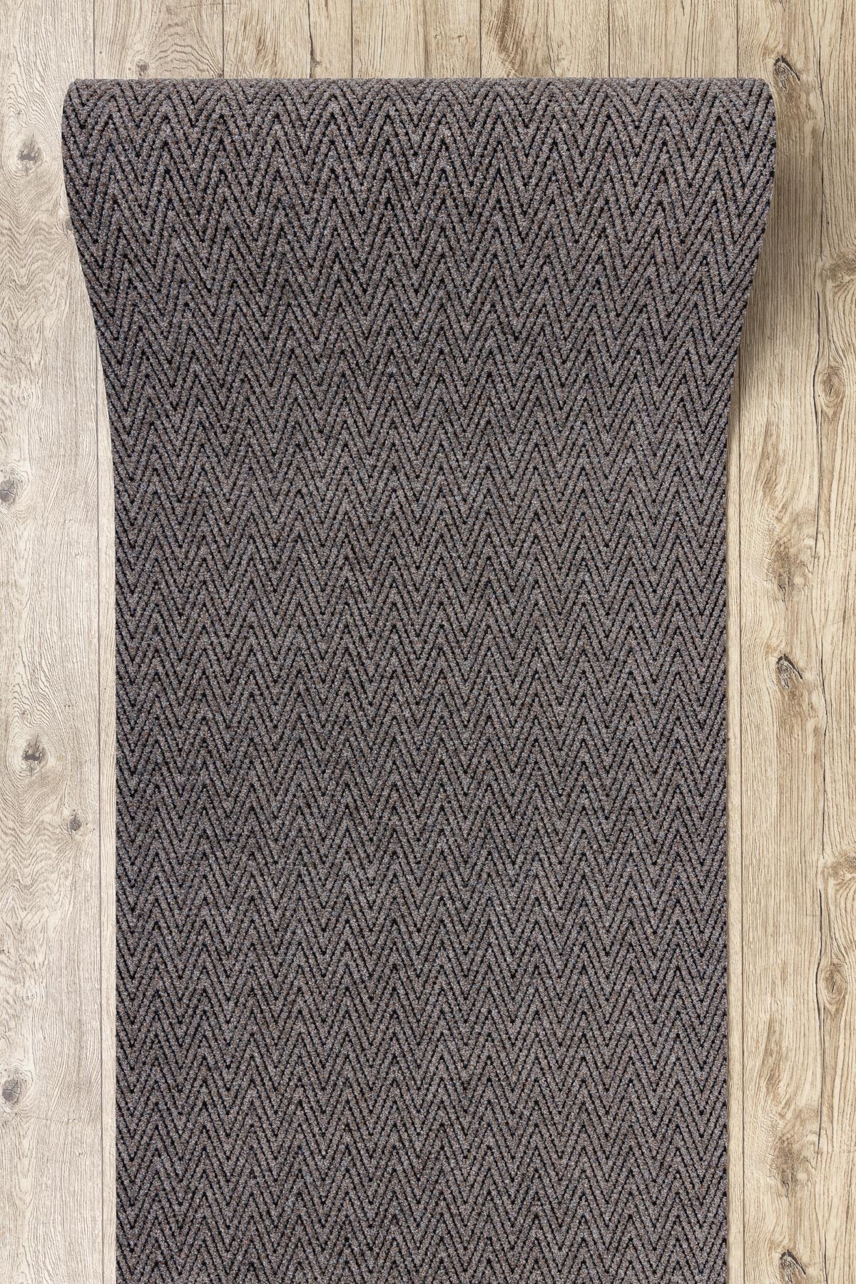 Paillasson antidérapant pour les mètres courants 100 cm MAGNUS 1951 Zigzag extérieur, intérieur beige 100x100 cm - 5