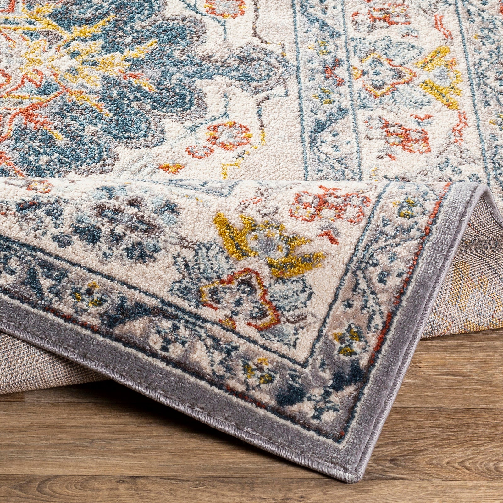 LIVABLISS Tapete Vintage Oriental Multicolorido/Cinza 200x275 cm Jade - 4