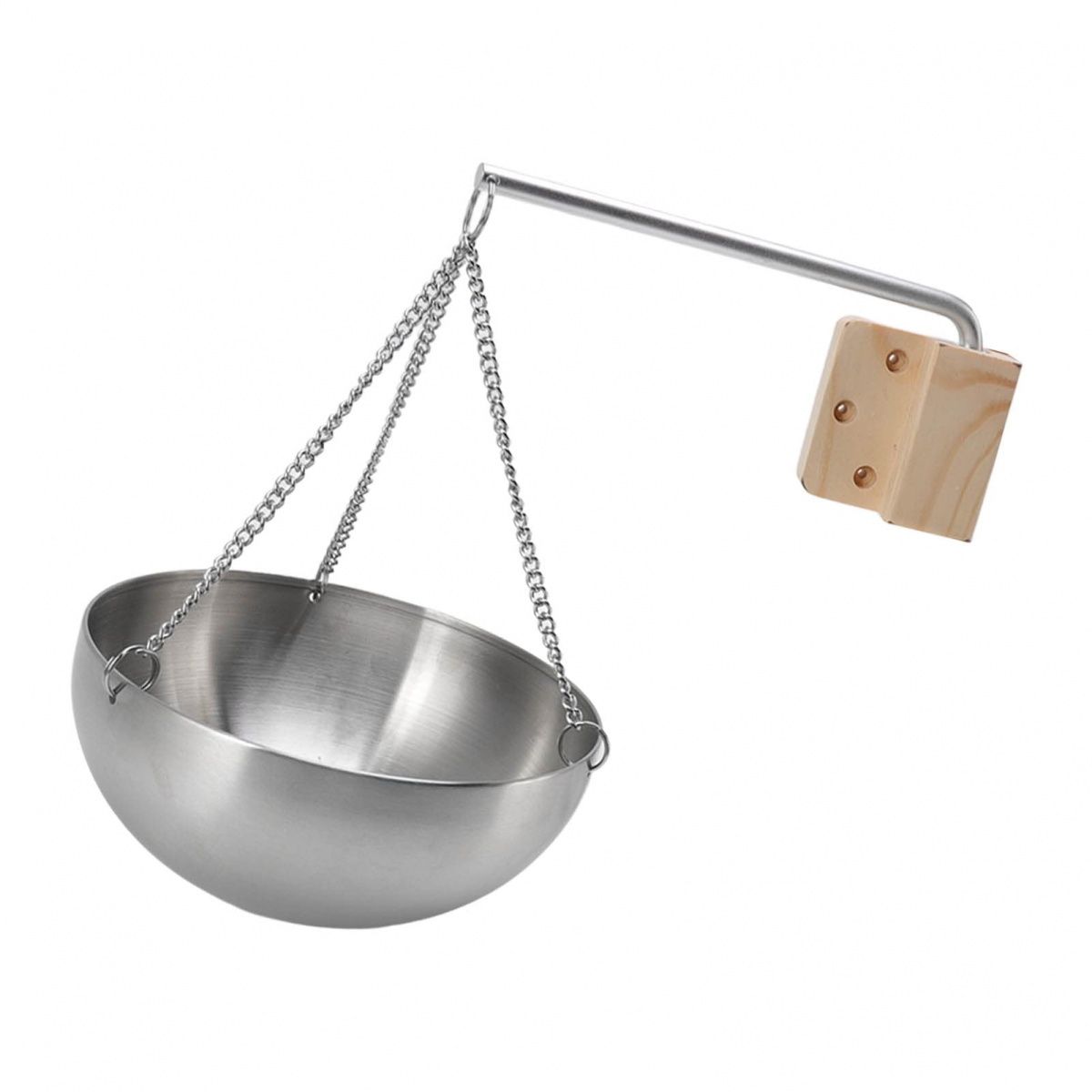 Bol de saună din oțel inoxidabil, cană de aromaterapie ușor de utilizat, suspendată