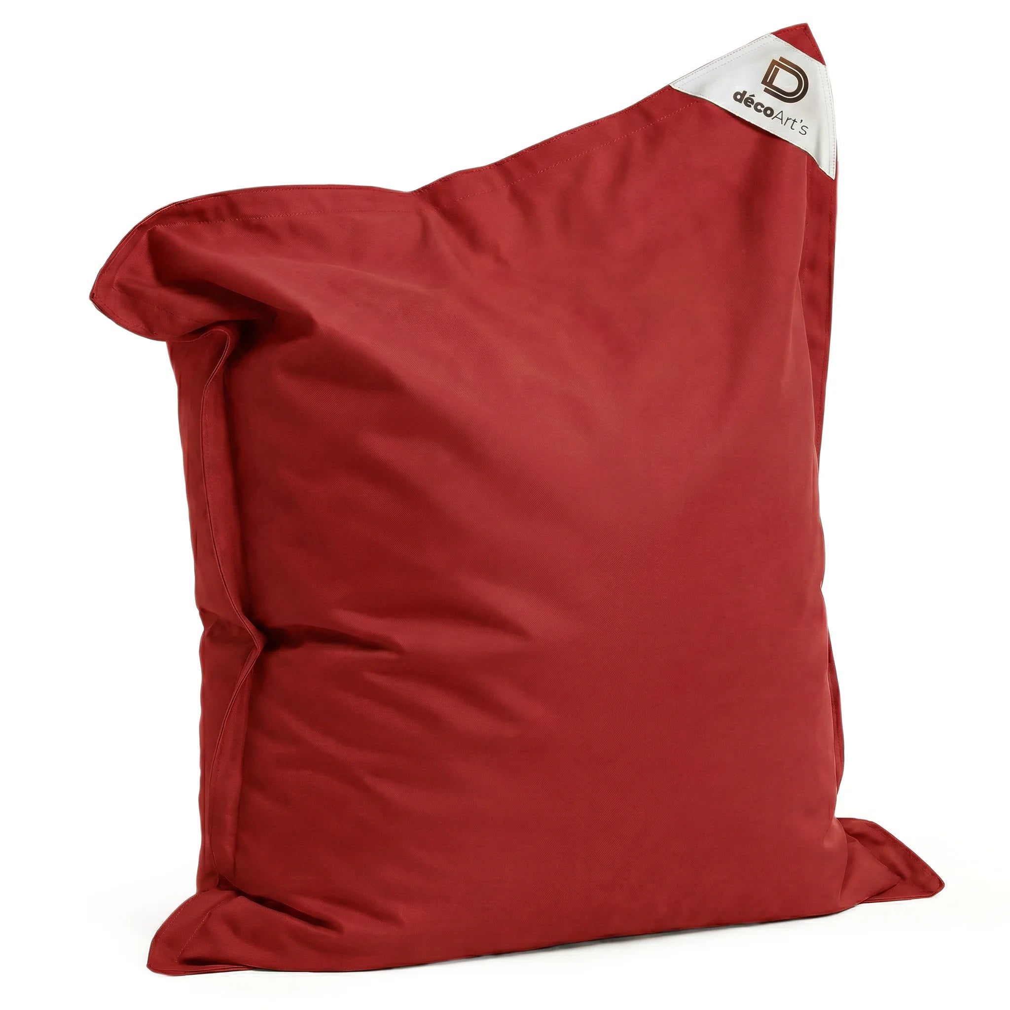 Housse pour Pouf Géant XXL 180x140cm Intérieur et Extérieur - Rouge piment - 6