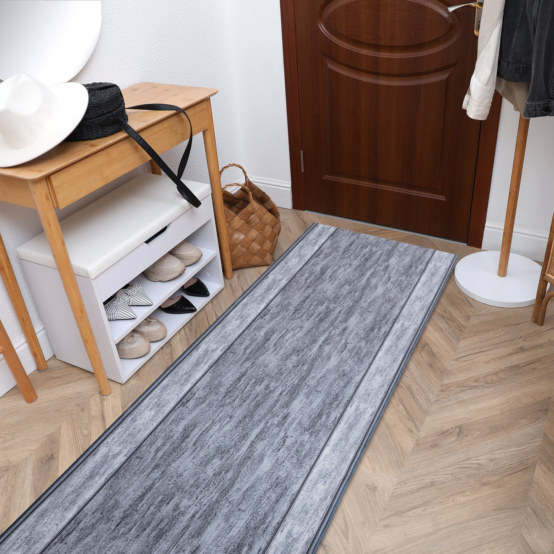CHODNIK podgumowany RAMA szary 100cm 100x200 cm - 4