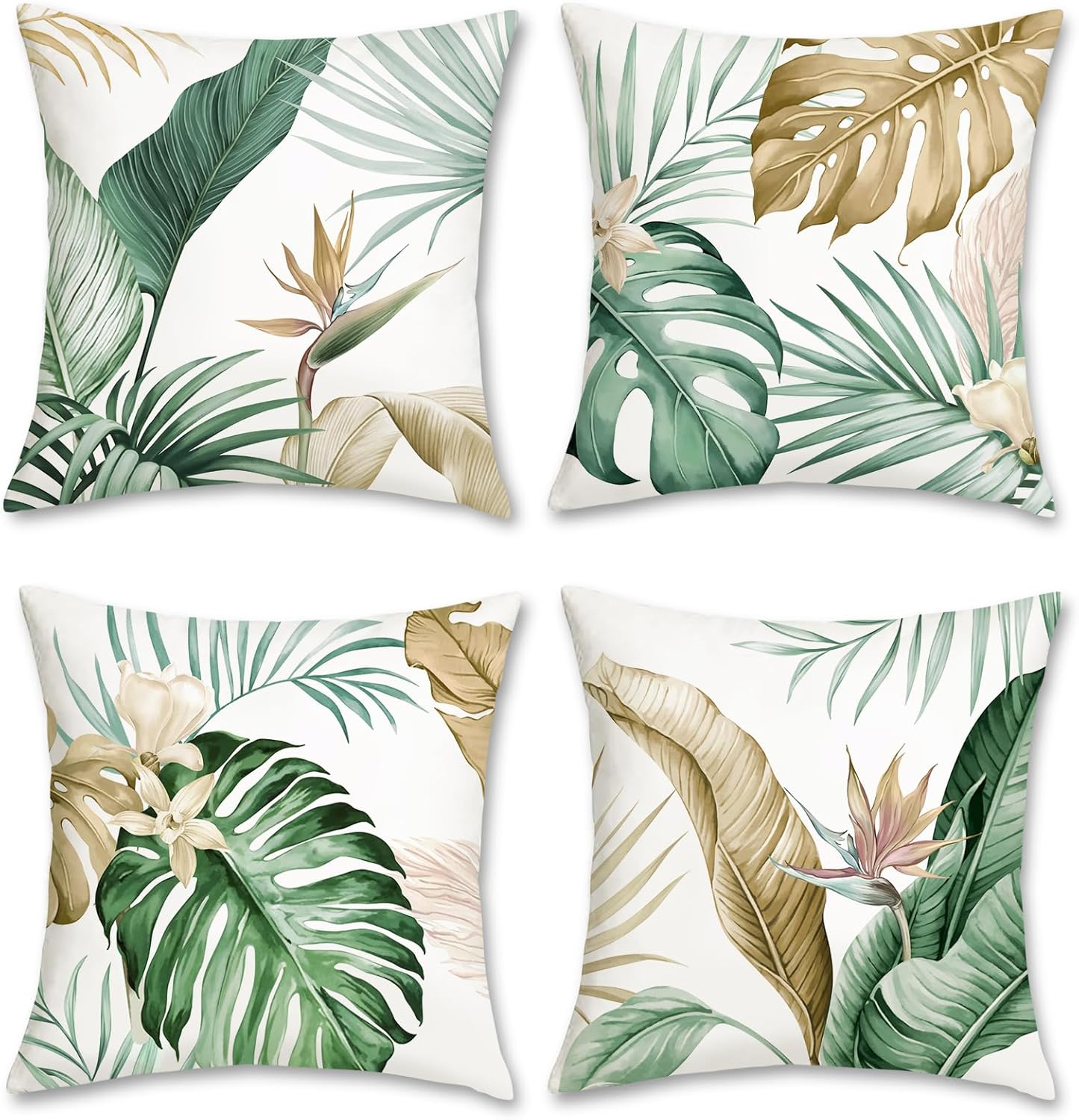 Housse De Coussin Dinosaure T-Rex - Taie 45x45 Cm - Polyester - Fermeture éclair Invisible - Pour Canapé, Lit, Déco
