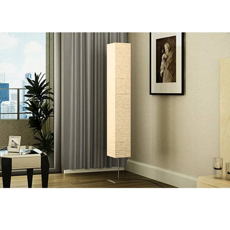 Lampada a Piantana con Supporto in Acciaio 170 cm Beige vidaXL - 3