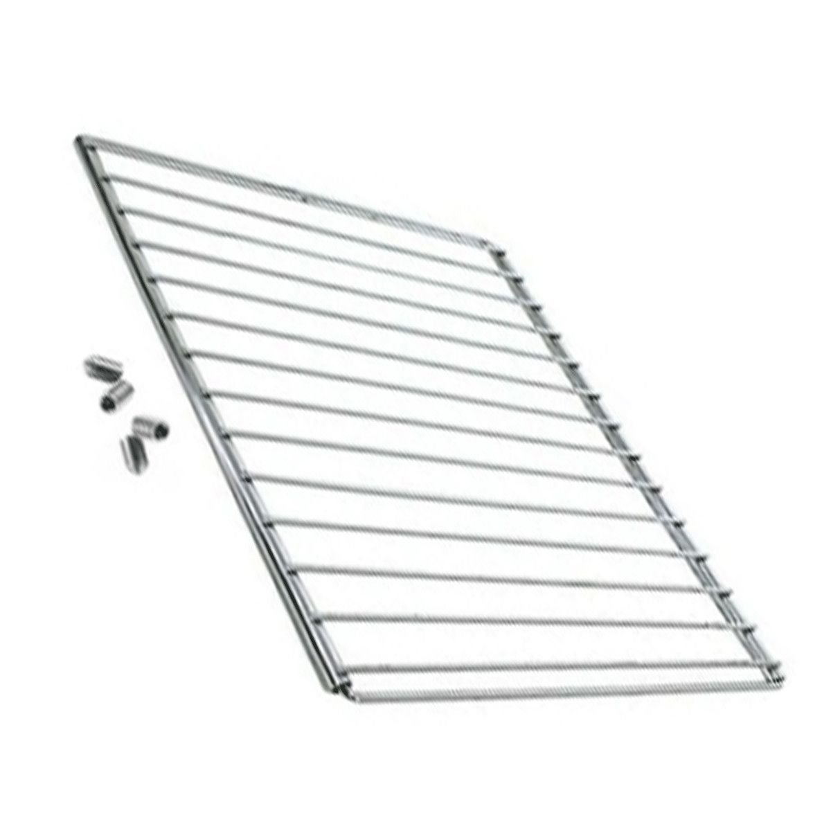 Accessoire Four 370-650mm Grille De Four Universelle Extensible 370-650 Mm X 320 Mm - Avec 4 Vis - Pour Four Et Cuisinière Griglia Forno Universale
