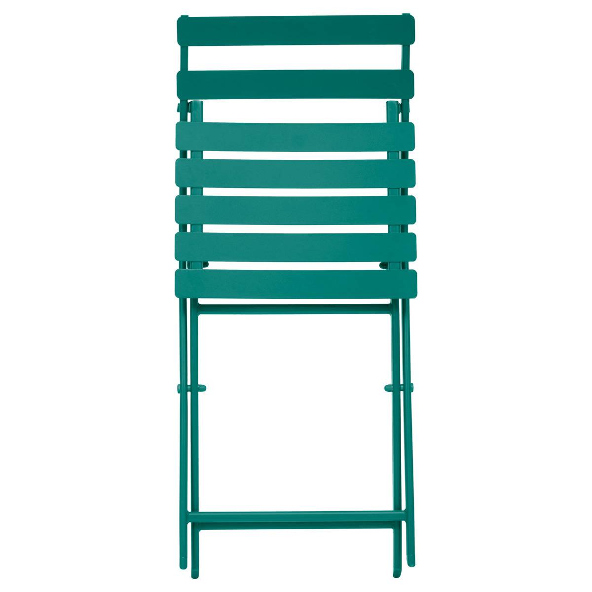 Chaise de jardin Greensboro pliable vert opale - Hespéride - 3