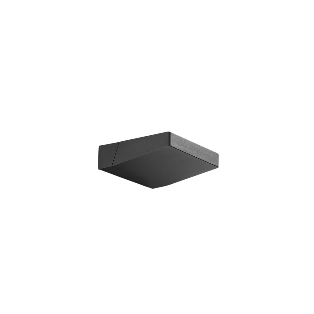 Giro - 14W 3000K LED Wall Light, 340° Adjustable, 1120 lm, IP54, 15x5x16cm, Anthracite - Perenz