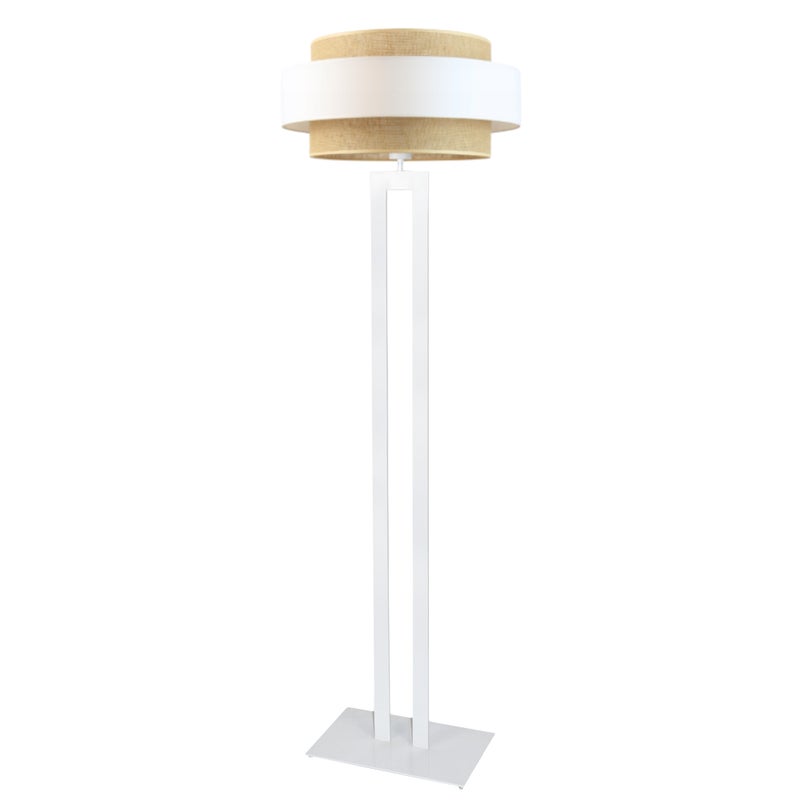 Lampa stojąca podłogowa z abażurem walec MONO