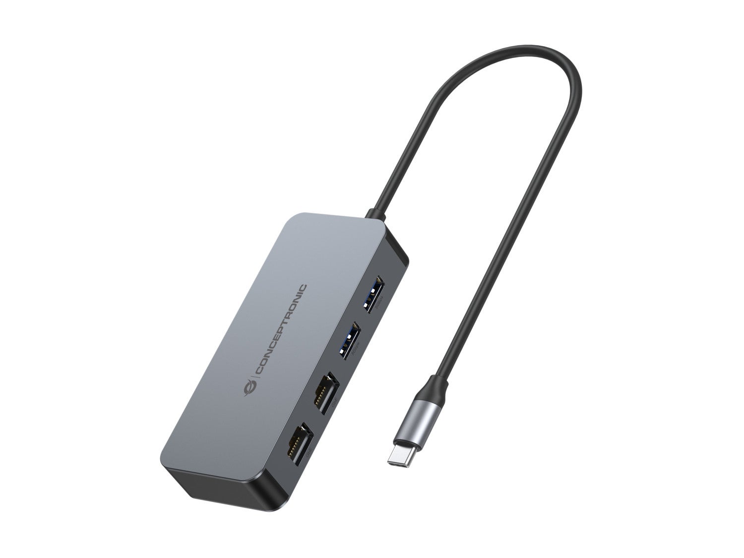 Conceptronic Abby24g Base Para Portátil Y Replicador De Puertos Alámbrico Usb 3.2 Gen 1 (3.1 Gen 1) Type-C Gris , Leroy Merlin