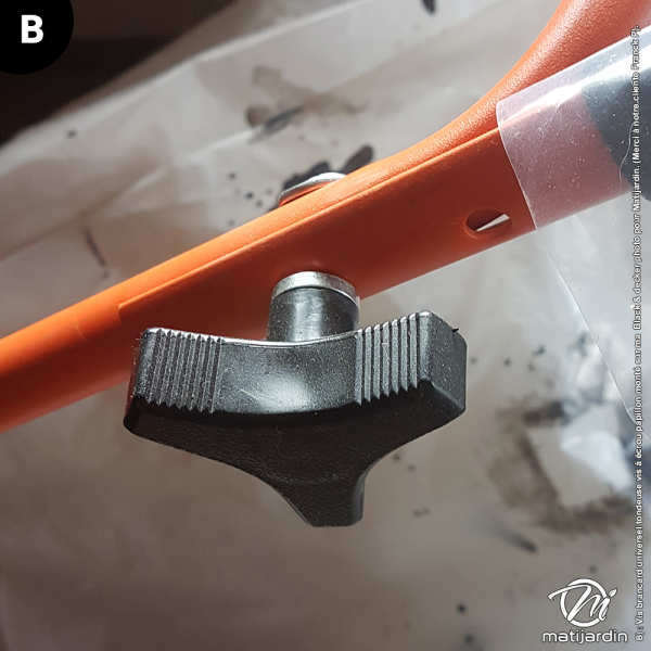 Vis brancard universel tondeuse vis à écrou papillon - 3