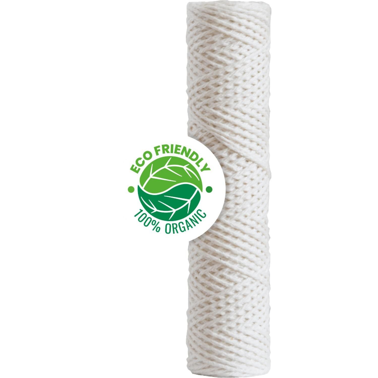 Lot de 5 Cartouches Bobinée Filtre à Eau Anti Sédiments 9 pouces 3/4 - Compatibles Filtre 10 pouces - 2