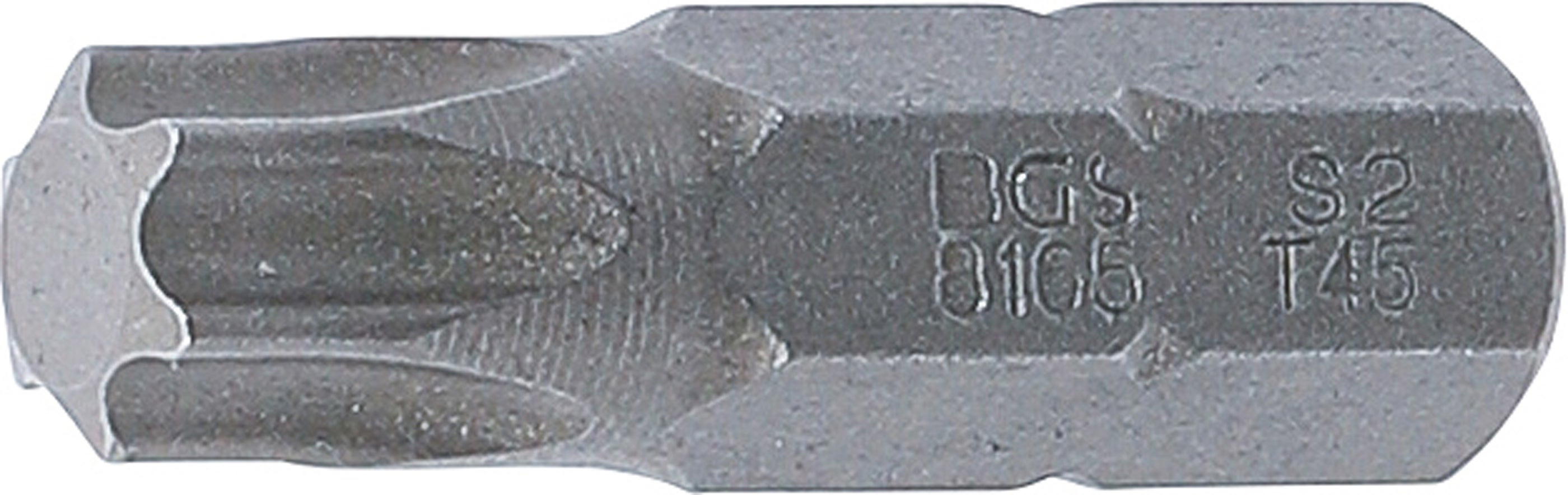BGS T45 bit senza foro, 30 mm di lunghezza, 8 mm, con attacco 1 pezzi, 8165