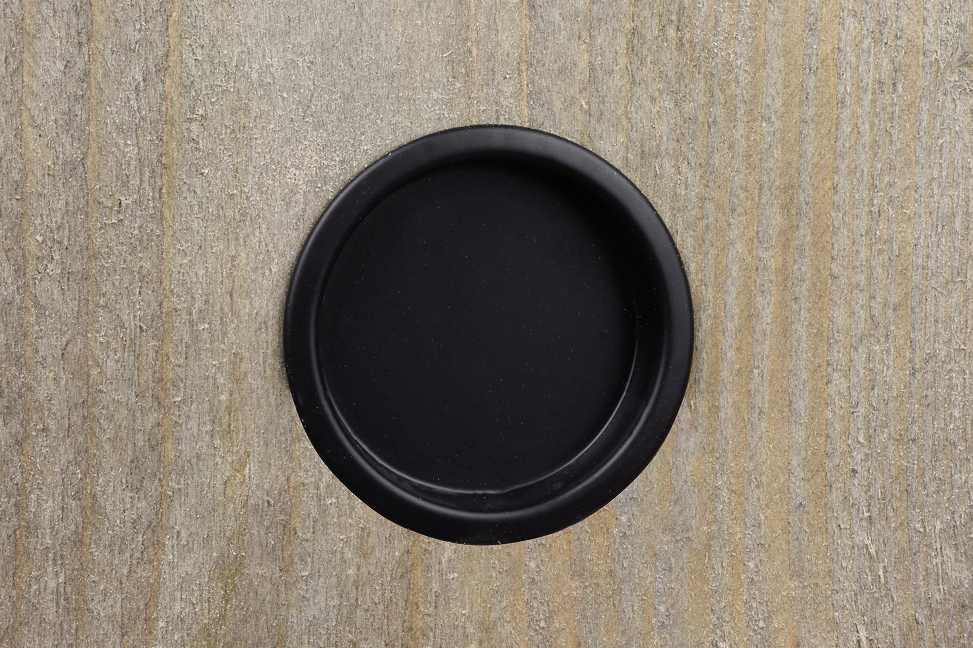 Tirador embutido negro 53 mm - Modelo Circular - Por unidad - 4