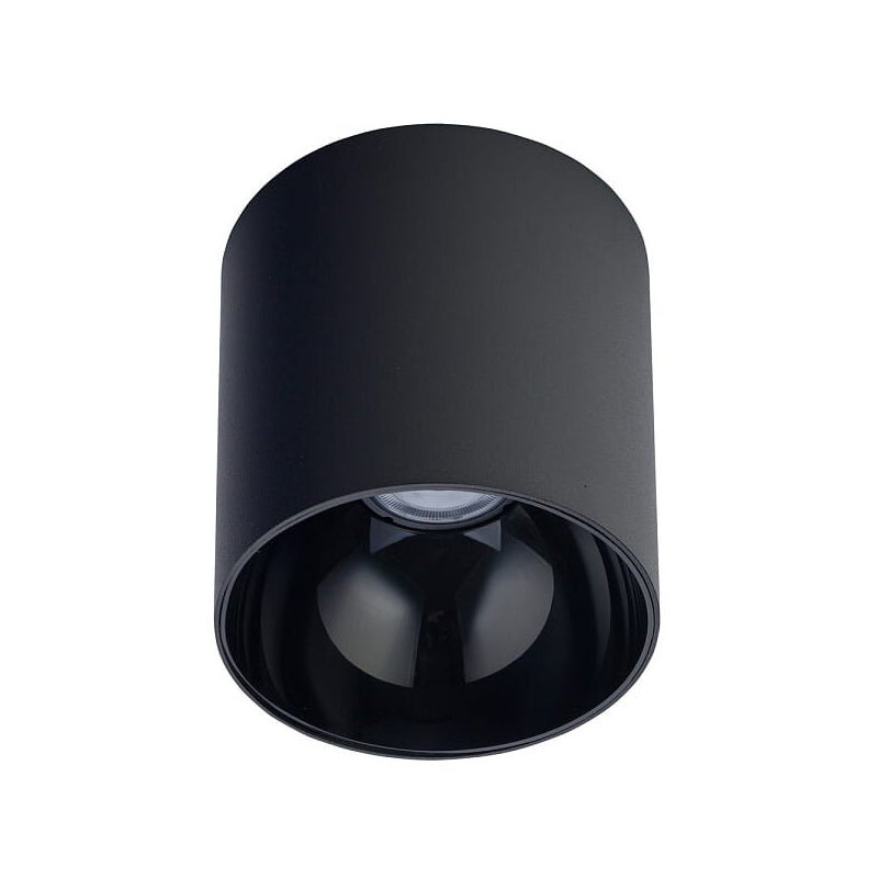 Reflektor sufitowy spot natynkowy Point okrągły czarny 1xGU10x10W wym: 12,7 x 12,7 cm metal Nowodvorski Lighting