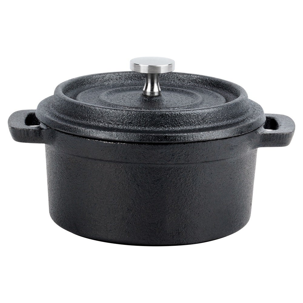 Garnek do serwowania z pokrywką żeliwny CAST LINE 10 cm, 250 ml - 3