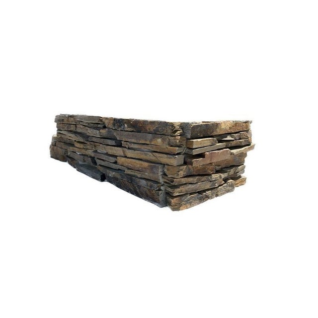 Angle Plaquette de parement Pearl Stone Fix Automne Fine Lame - 55 x 15 cm - 3/4 cm - Angle