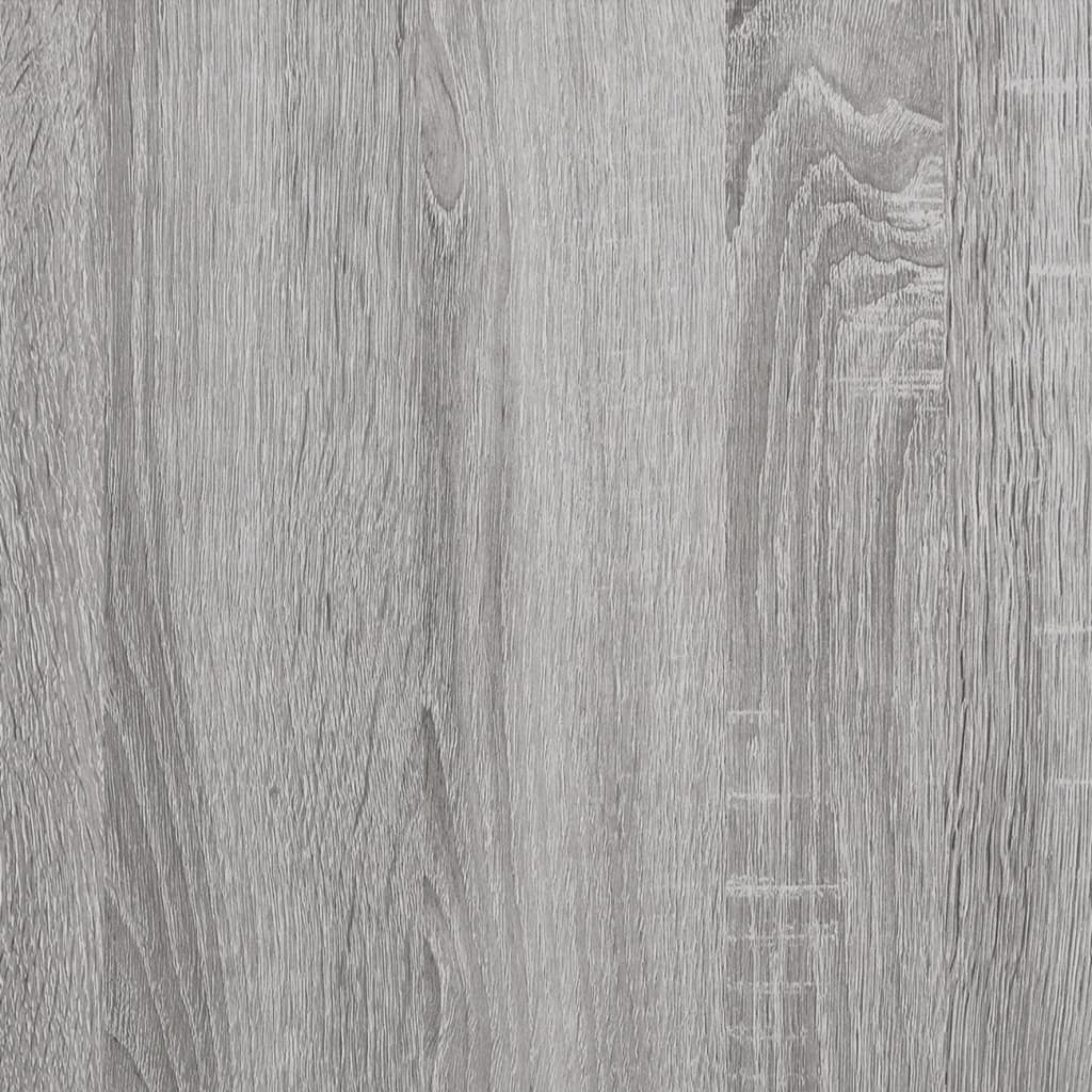 Maison Exclusive - Chariot de bureau Sonoma gris 60x45x60 cm Bois d'ingénierie - 7