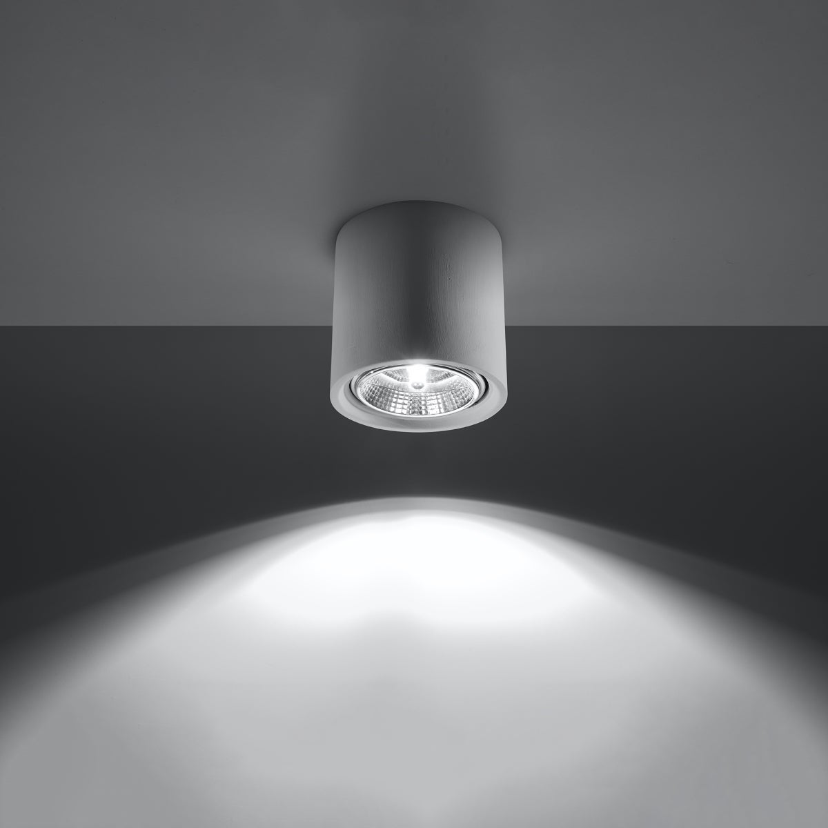 Plafon ceramiczny SHICH LED 3000K - 14.5x14.5x14cm Sollux