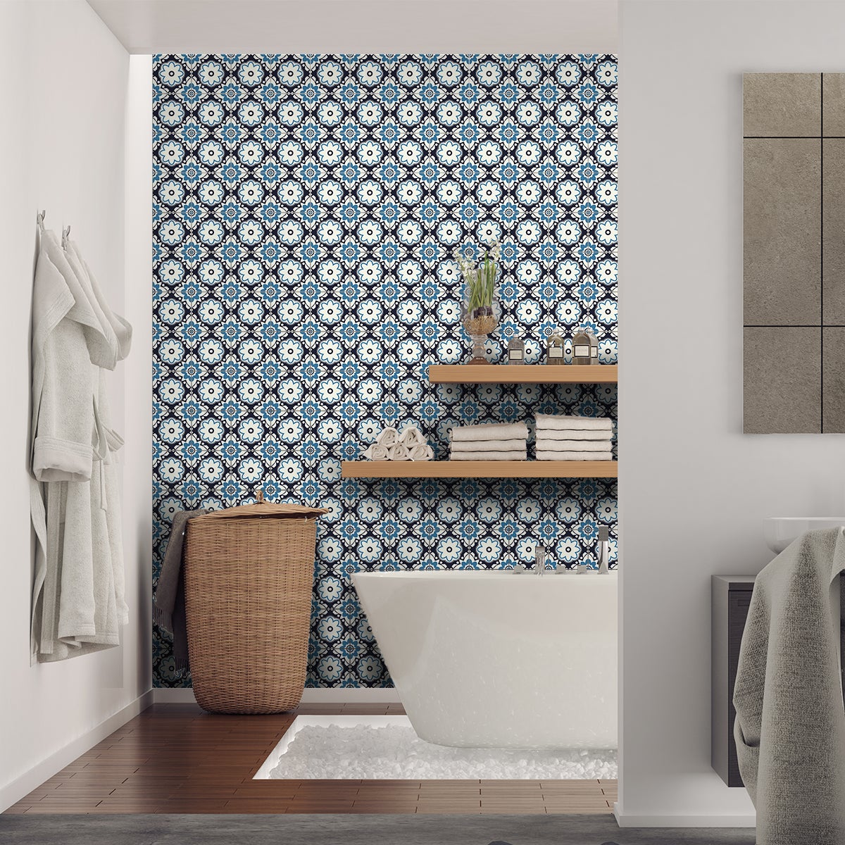 10 Piastrelle Adesive 60x30 Cm – Impermeabili Per Cucina, Bagno E Soggiorno!