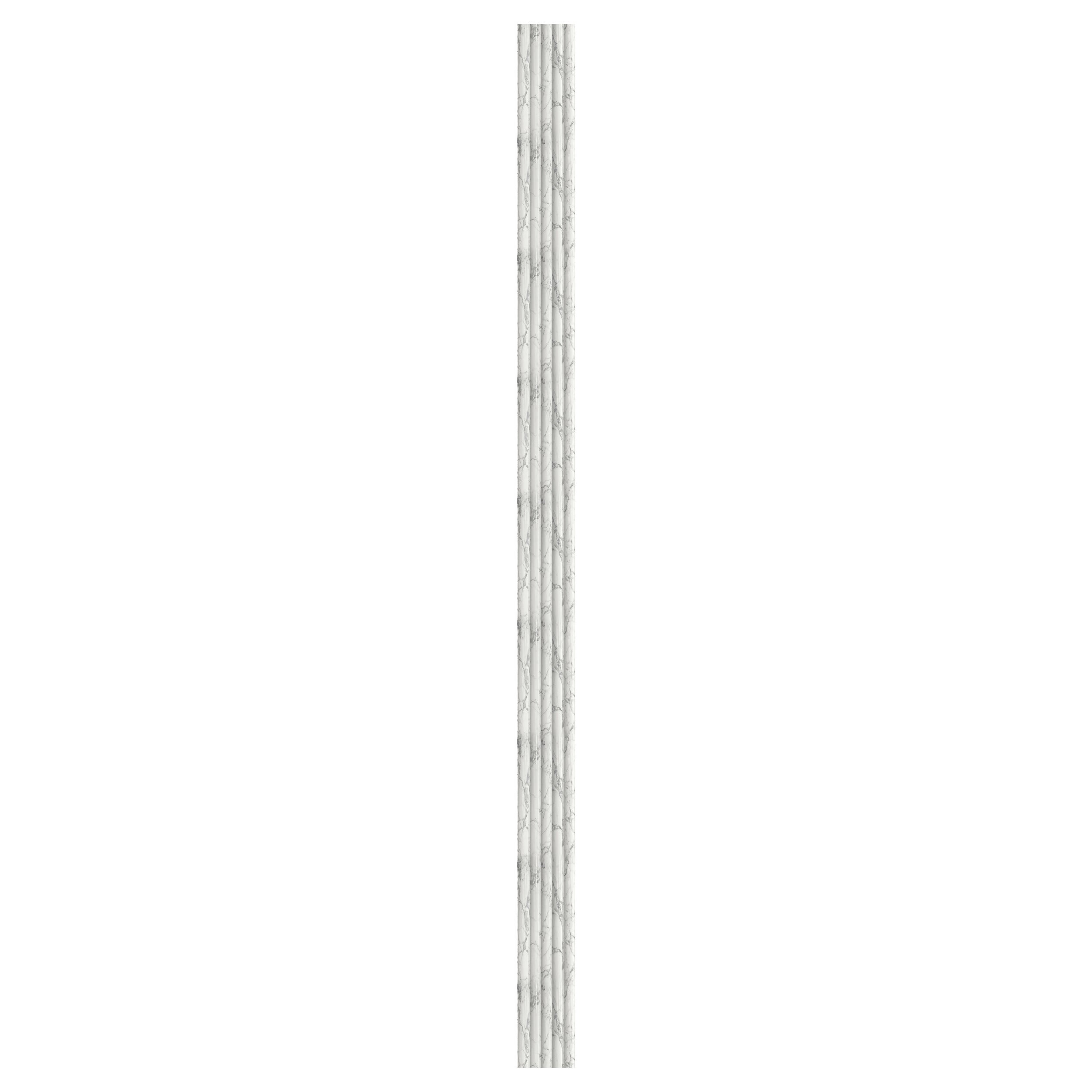 Panel ścienny PCV dekoracyjny Lineo White Marble Fllow - 2