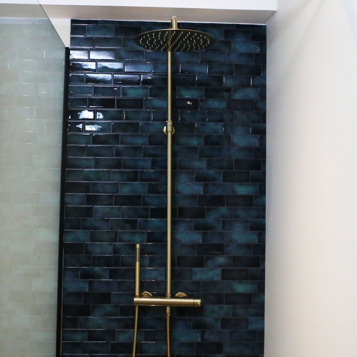 Luisa Coluna de duche mecânica dourado escovado 250 - 2