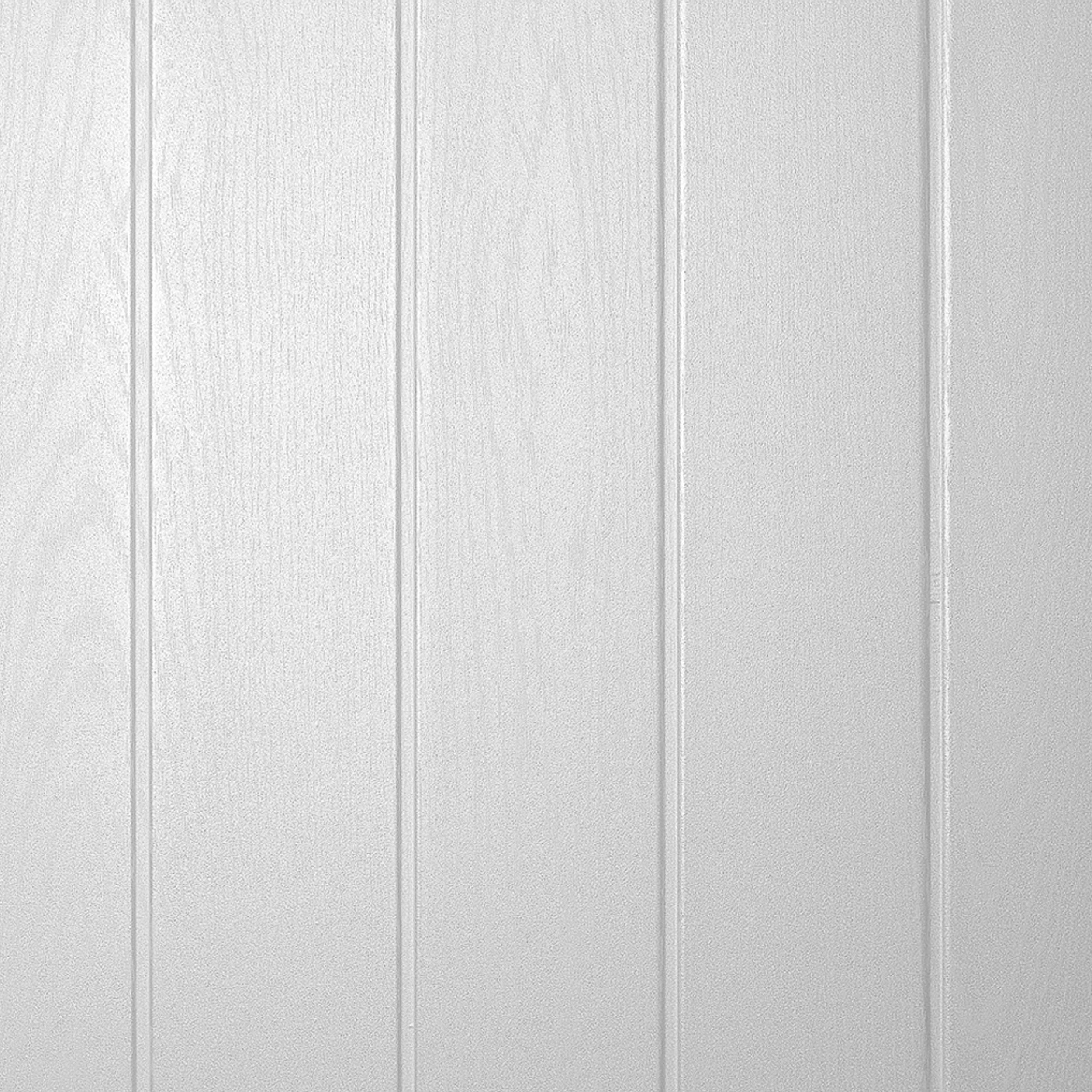 DECOSA Dalle de plafond ATHEN - polystyrène - effet bois-couleur blanc - 50 x 50 cm - 10 sachets (=20 m2) - 3