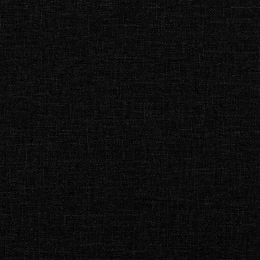 Coussin de Dos Noir 160 x 19 x 50 cm tissu vidaXL - 9