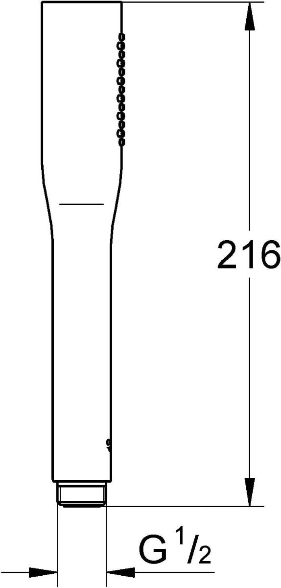 Pommeau de douche GROHE Quickfix Vitalio Get Stick - 6