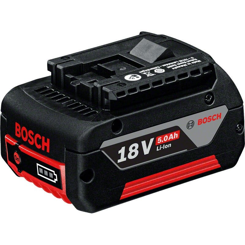 Bosch Professional - Perceuse-visseuse GSR 18V-110 C 110Nm 18V + 3 batteries 5Ah + 1 chargeur rapide + coffret L-BOXX - 0615990L8F - 2