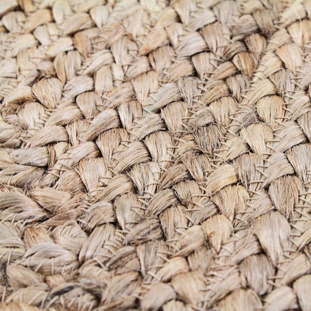 Tapis en jute tressé naturel artisanal 160x230 - style bohème - 4