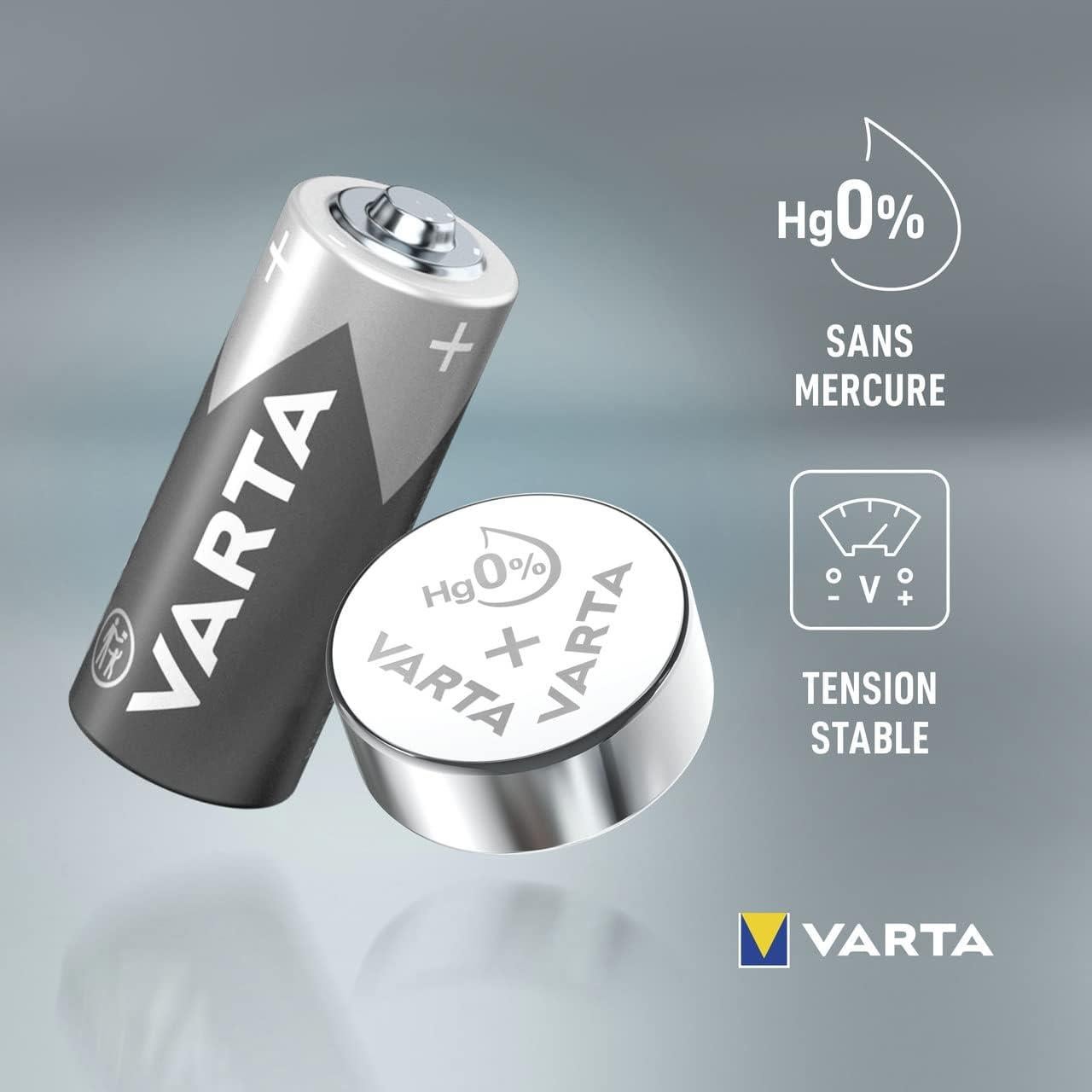 Pile bouton 'Electronics' V13GS V357 SR44 x 3 VARTA - 4