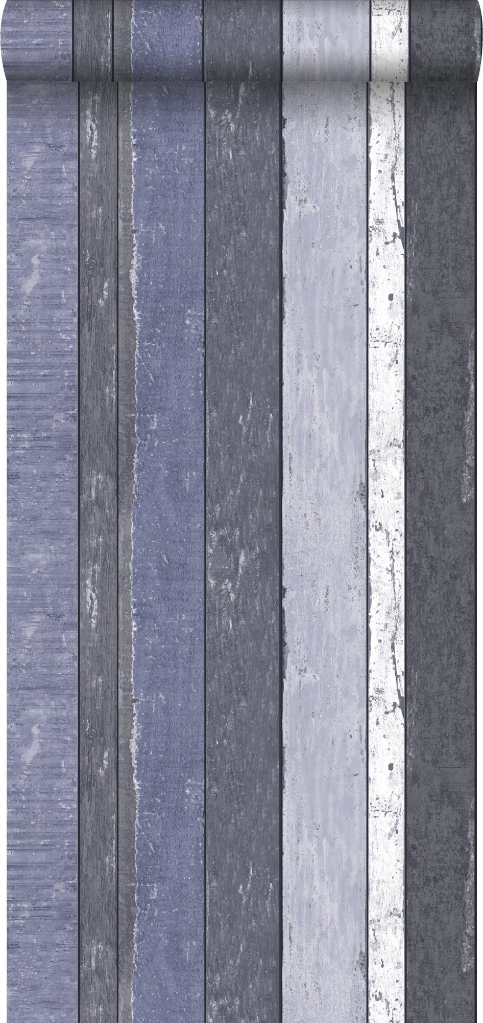 Tapeta drewniane deski niebieskim - 53 cm x 10.05 m - ESTAHOME