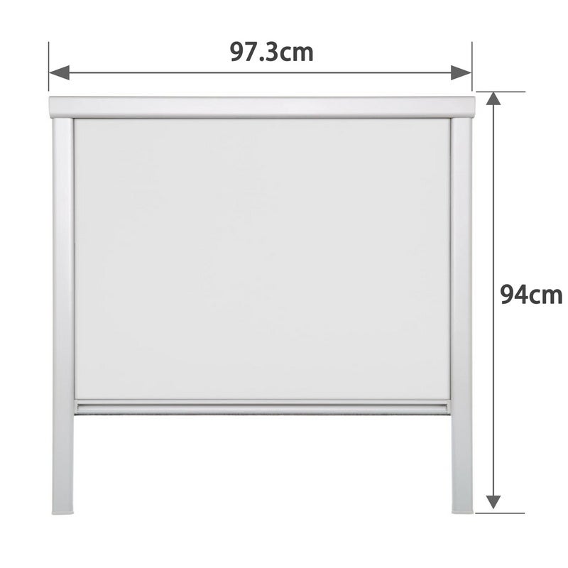 Store enrouleur opaque gris S06 pour fenêtres de toit, store enrouleur occultant thermique à 100 % pour fenêtres GGL GGU GHL et Velux - 2