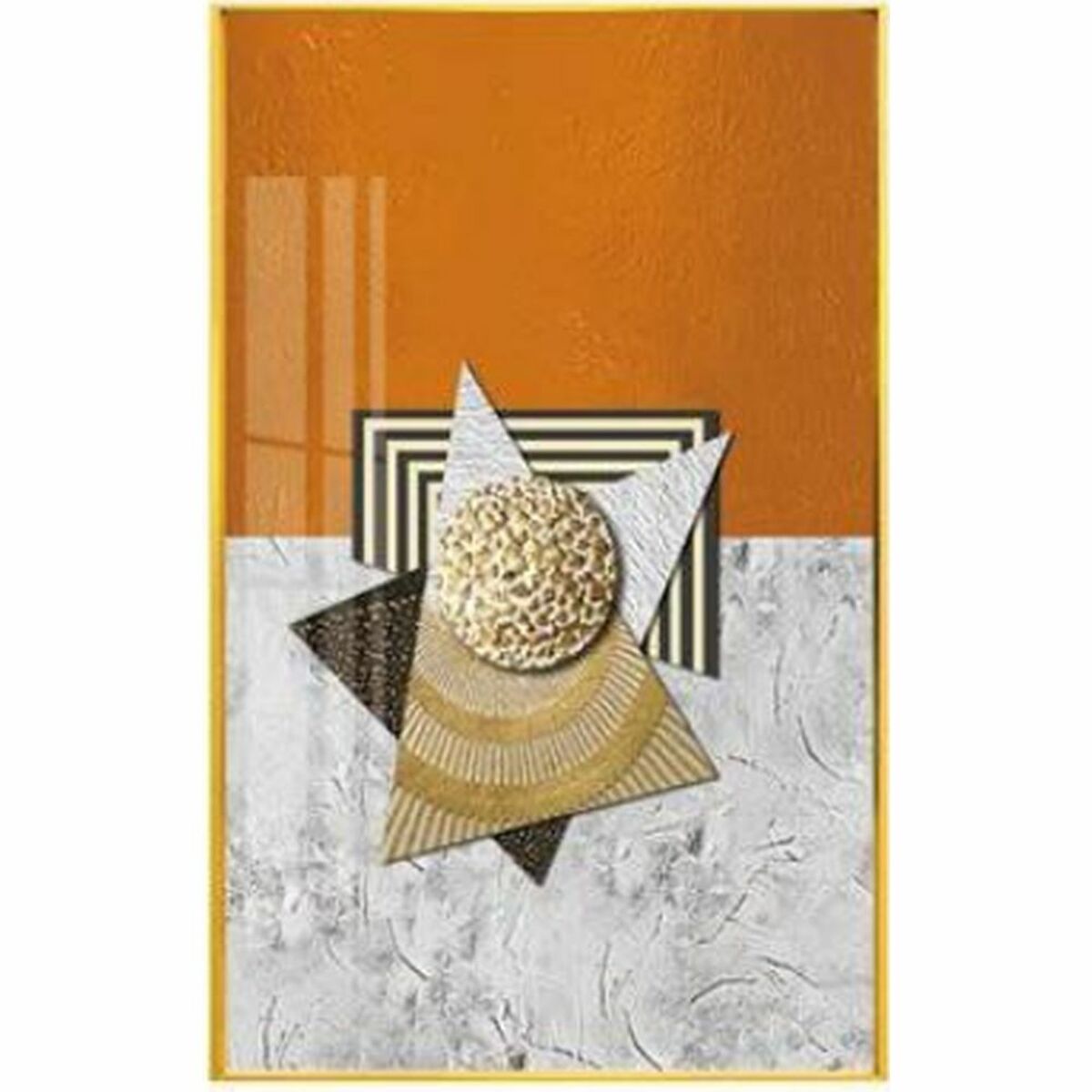 Cuadro dkd home decor abstracto moderno (80 x 3 x 120 cm)
