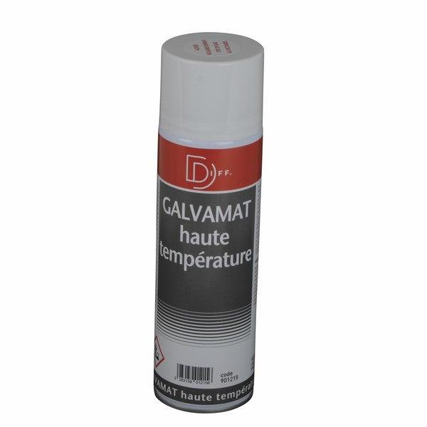 Galva mat haute température aérosol 650/400ml - DIFF