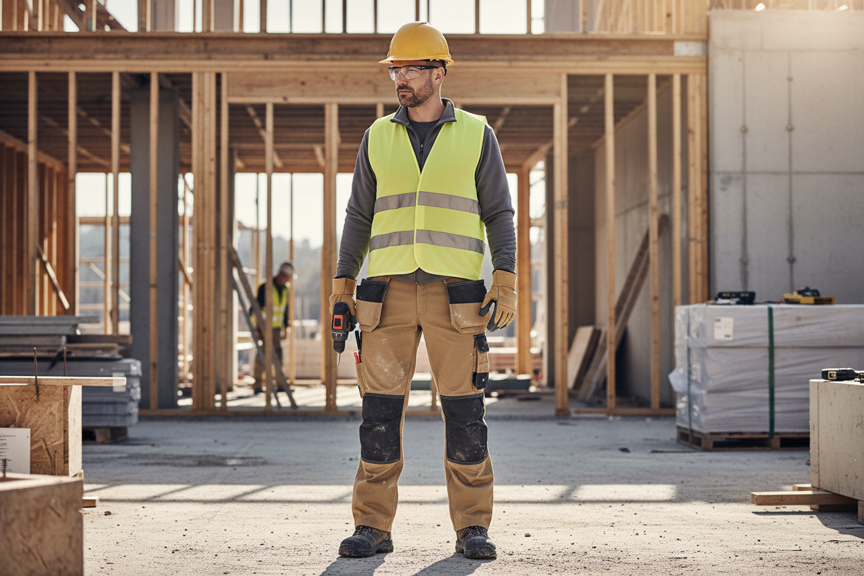 Pantalon de travail Texo Contrast Marine - Portwest - Taille 2XL - 3