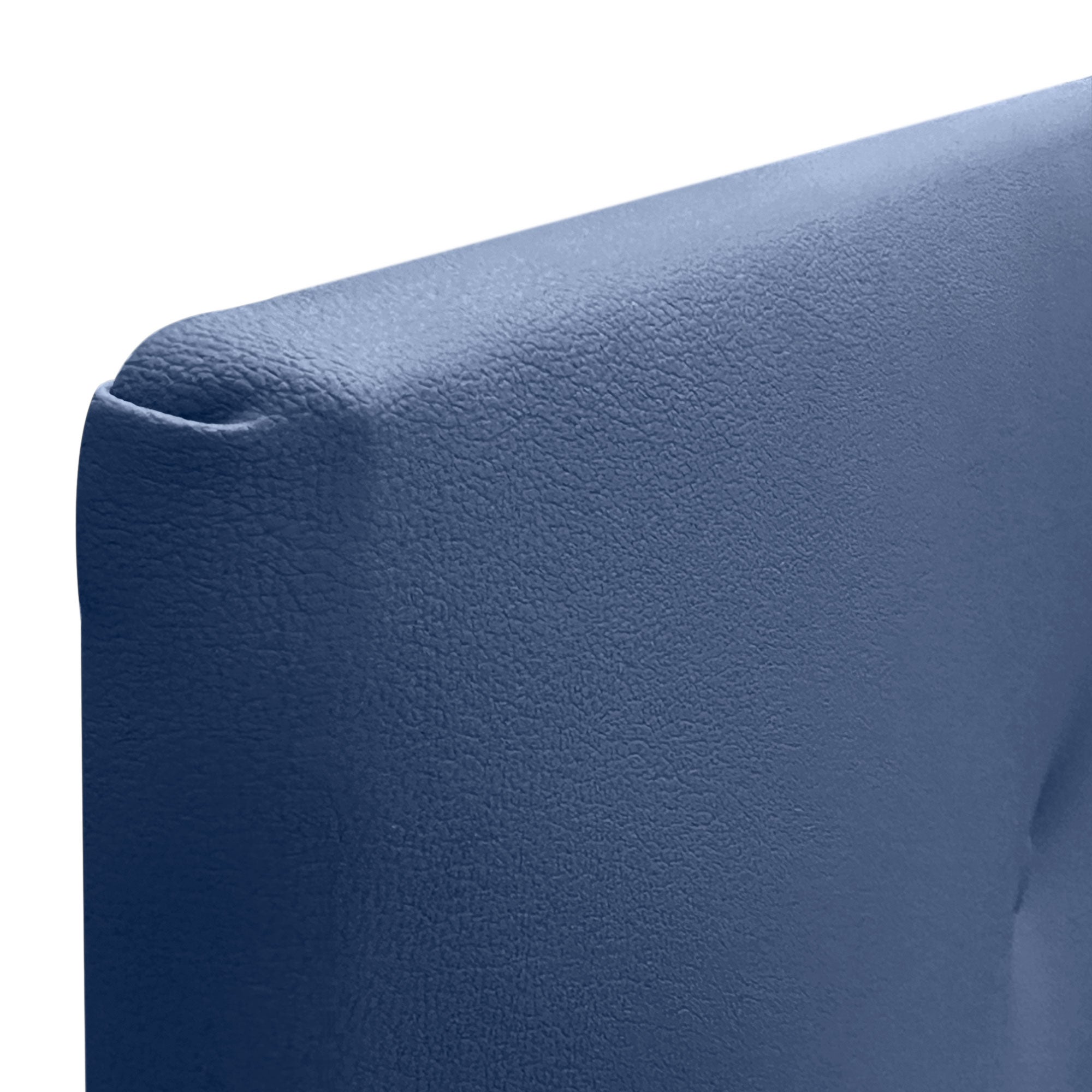 DHOME Cabecero de Polipiel Liso cabeceros Cabezal tapizado Cama (Polipiel Azul, 135cm (Camas 120/135/140)) - 5