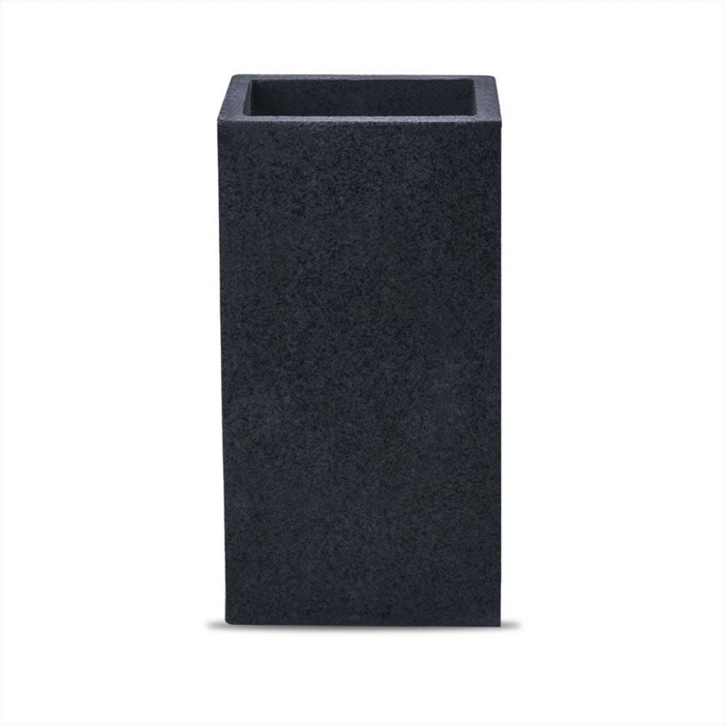 Prostokątna lampa ścienna LED G9 (maks. 2*25W) w kolorze cementu ciemnoszary IP20