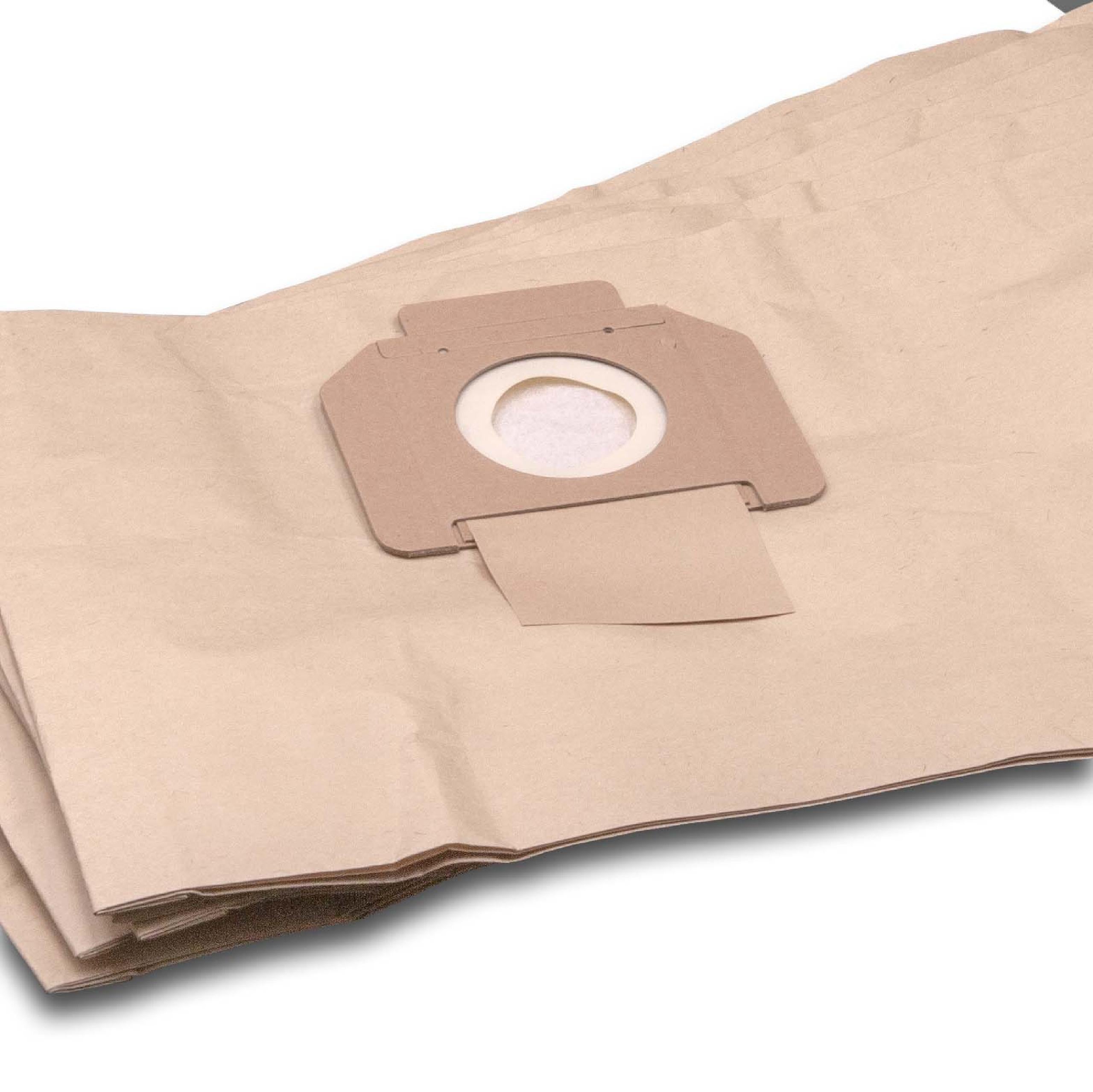 5 Sacchetti Per Polvere Compatibili Con Levigatrici Makita BO4565J, BO5030, Ecc. - Carta, Doppio Strato - Foto 4