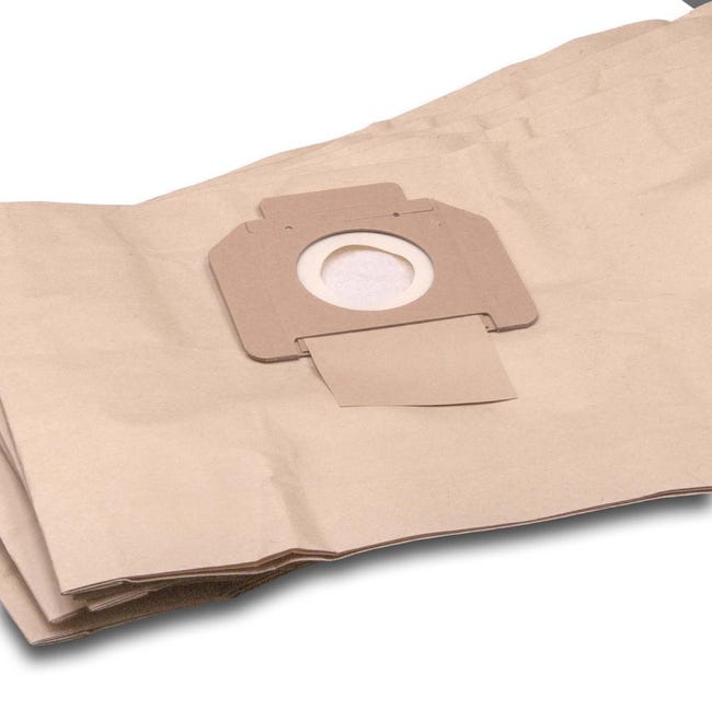 5 Sacchetti Per Polvere Compatibili Con Levigatrici Makita BO4565J, BO5030, Ecc. - Carta, Doppio Strato - Foto 4