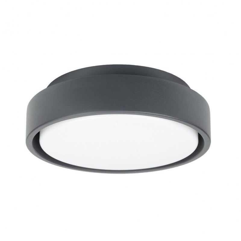 Lampa sufitowa zewnętrzna Beni LED 18W Neutralna biel 968lm ciemnoszara wym:6x20x20cm IP65 SU-MA