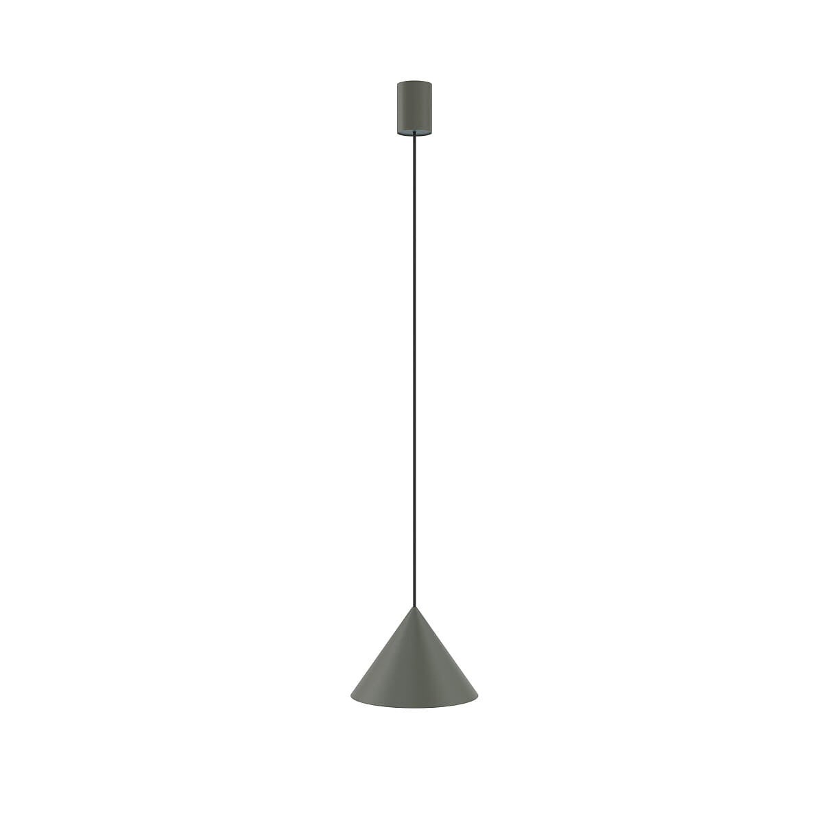 Lampa wisząca Zenith szara 1xGU10x20W do kuchni wym: 130 x 20,5 x 20,5 cm metal Nowodvorski Lighting