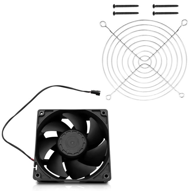Ventilateur à flux axial pour cheminée - utilisé pour les cheminées, les armoires informatiques, le refroidissement et la ventilation