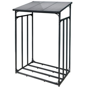 Rangement à Bois Extensible Métallique - Pour Intérieur Et Extérieur - Capacité Max 150 Cm, Acier Résistant