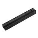 Socle MULTIFIX avec 6 prises interrupteur noires | Leroy Merlin