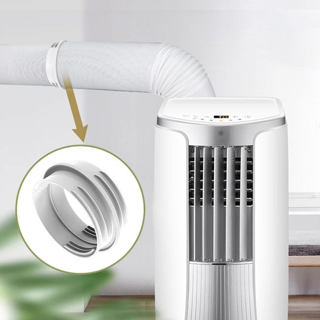 Raccord de tuyau d'évacuation de climatiseur - Raccord d'évacuation universel pour climatiseur portable - Pour évacuation de climatiseur - 2